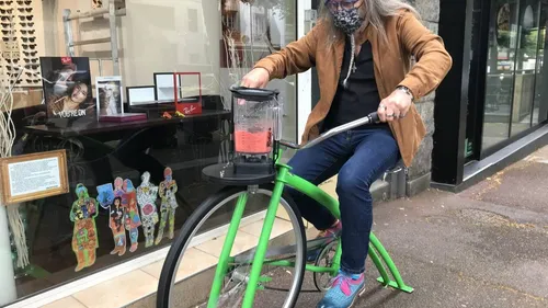A Lorient du smoothie à la force du mollet.